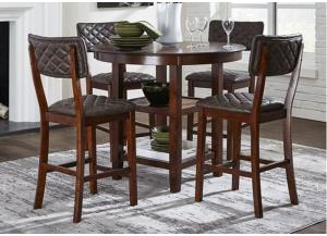 Image for Emma 5-Piece Pub Set (Table/4 Chairs)