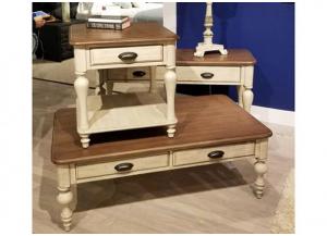 Palmetto 3-Piece Occasional Set (Sofa Table/ Coffee Table/ End Table)